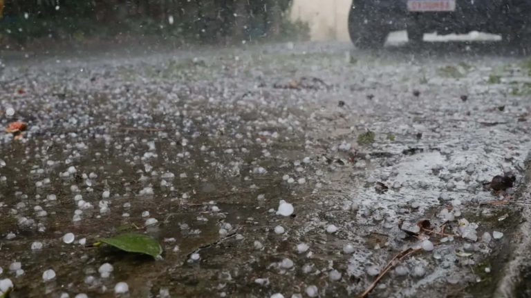 Cicatriz de granizo? Entenda o registro de um satélite da