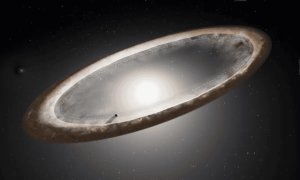 Como um planeta com a massa de Saturno está moldando