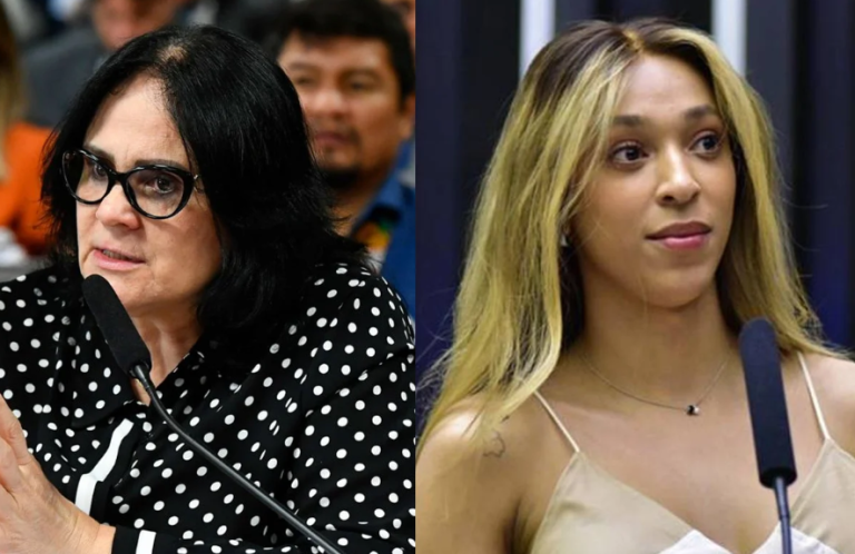 Damares e Erika Hilton travam guerra nas redes após derrota