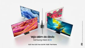 De 8K a obras de arte: Samsung lança TVs 2025