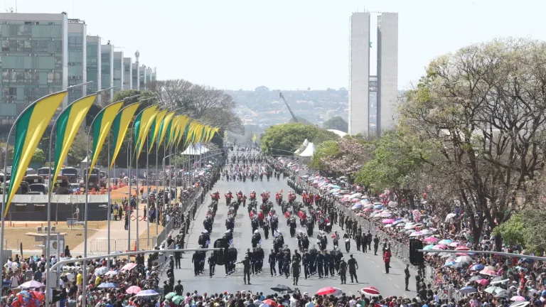 Desfile de 7 de Setembro em Brasília terá como tema