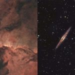 Dragões de Ara e lasca prateada nas Imagens Astronômicas da