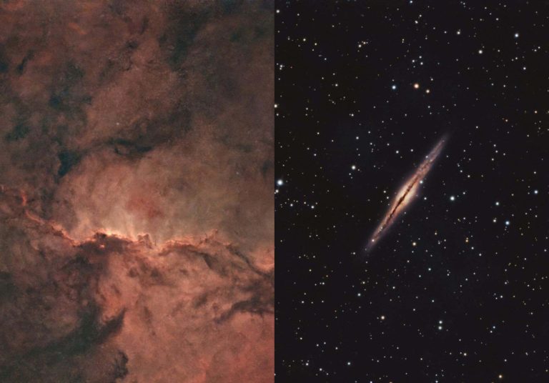 Dragões de Ara e lasca prateada nas Imagens Astronômicas da