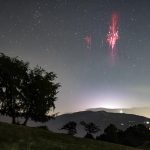 “Duende vermelho” é fotografado no céu da Europa