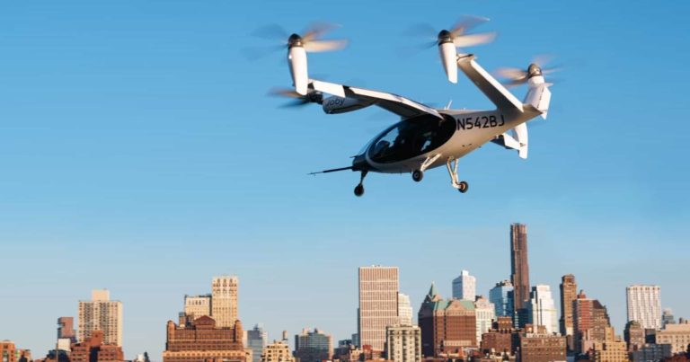 EUA lançam programa-piloto para táxis aéreos elétricos
