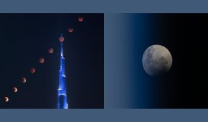 Eclipse e Lua ‘Amassada’ nas Imagens Astronômicas da Semana