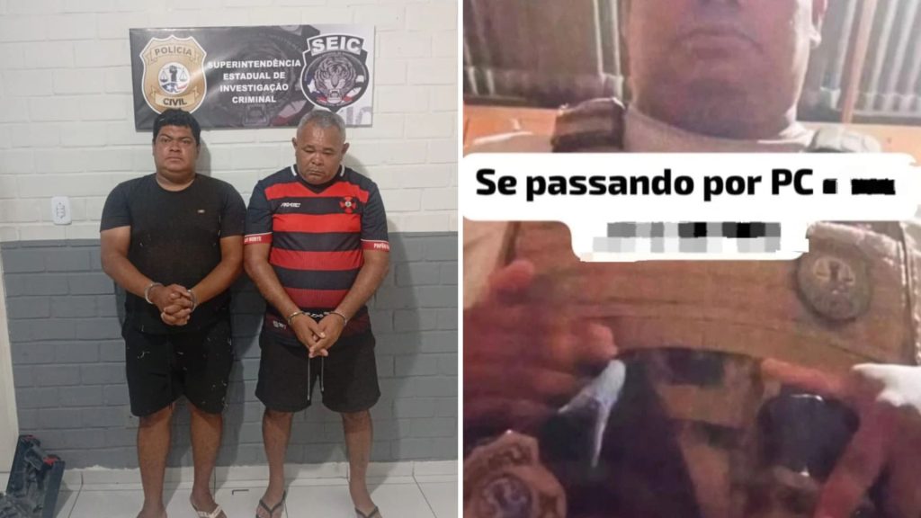 Falsos policiais são presos suspeitos de comercializar armas de fogo