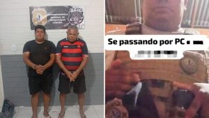 Falsos policiais são presos suspeitos de comercializar armas de fogo