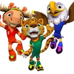 Fifa apresenta trio de mascotes para a Copa do Mundo