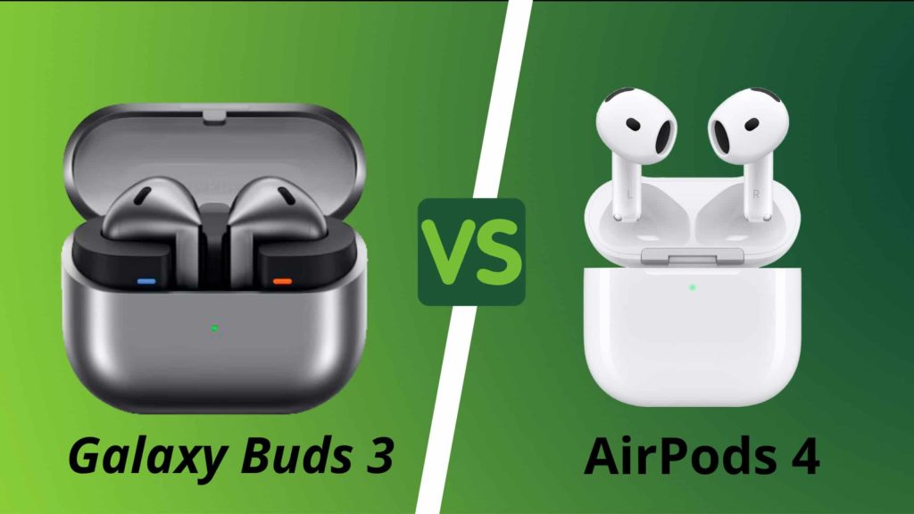 Galaxy Buds 3 ou AirPods 4? Veja qual o melhor