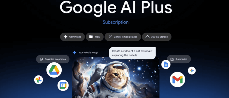 Google lança plano AI Plus para Gemini com recursos avançados