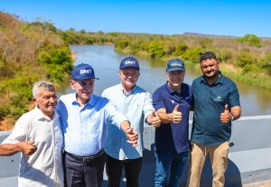 Governador Carlos Brandão participa da inauguração de ponte que liga