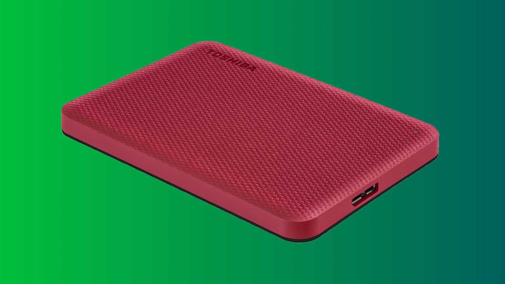 HD externo Toshiba de 2 TB por menos de R$