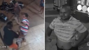 Homem é morto a golpes de faca na porta de