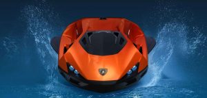 Jet sled 100% elétrico da Lamborghini promete luxo e adrenalina