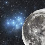 Lua encerra a semana encontrando as “sete irmãs” Plêiades