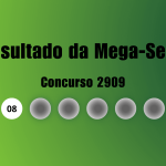 Mega-Sena 2909: veja resultado de hoje, terça-feira (2)