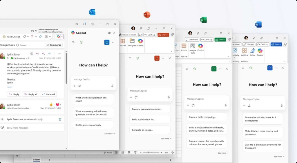 Microsoft 365 ganha Copilot Chat gratuito para usuários corporativos