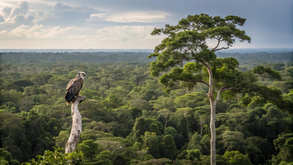 Ninhos da maior águia do planeta são encontrados no Pantanal