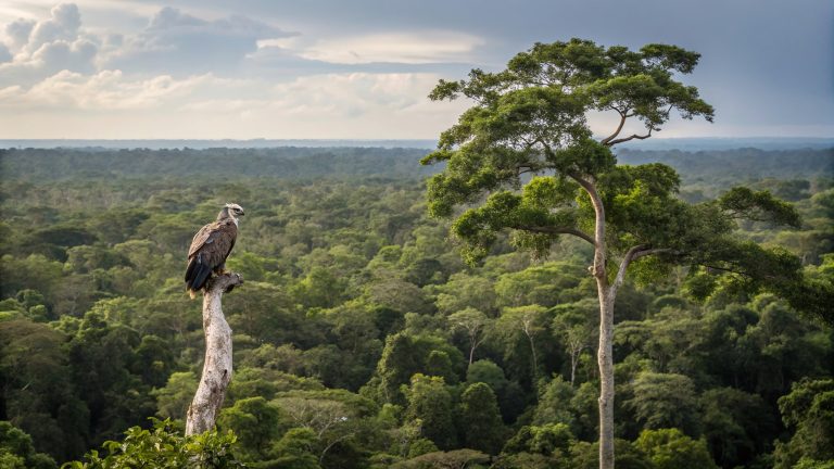 Ninhos da maior águia do planeta são encontrados no Pantanal