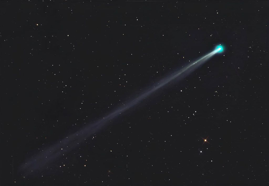 Novo cometa tem brilho triplicado e já está quase visível