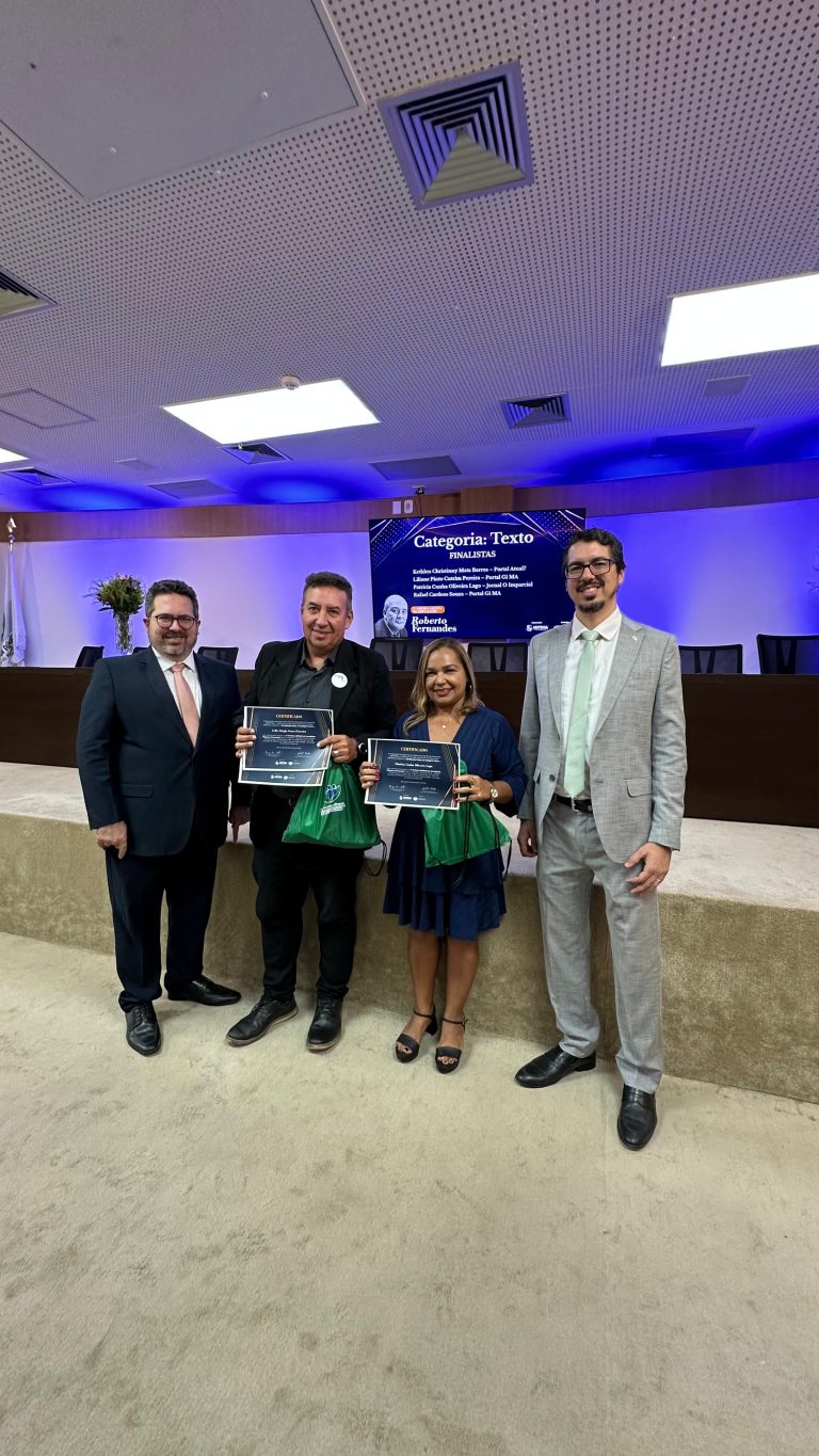 Orgulho! O Imparcial é premiado na categoria texto do Prêmio