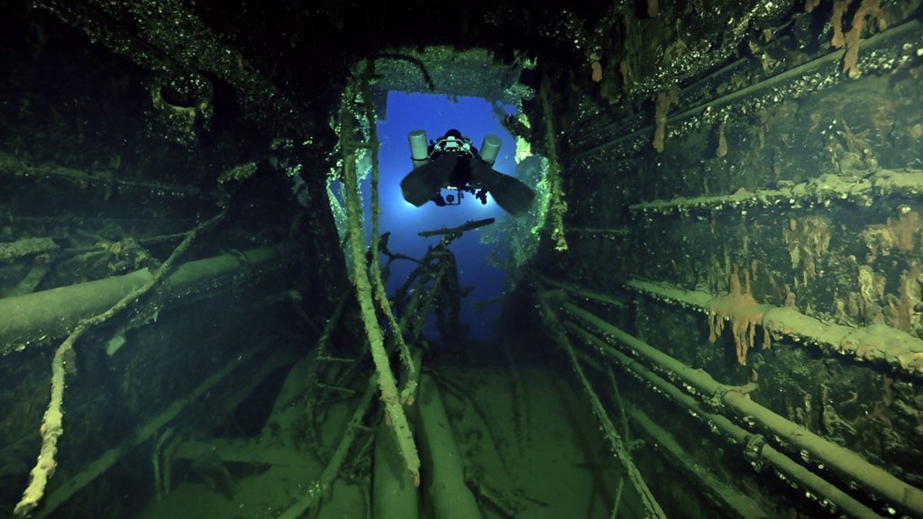 Pela primeira vez, destroços de navio irmão do Titanic são