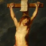 Pintura de Jesus Cristo crucificado perdida há séculos é encontrada