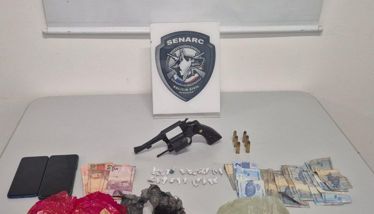 Polícia Civil prende duas pessoas por tráfico de drogas na