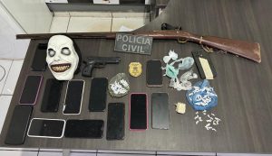Polícia Civil prende seis suspeitos de tráfico de drogas no
