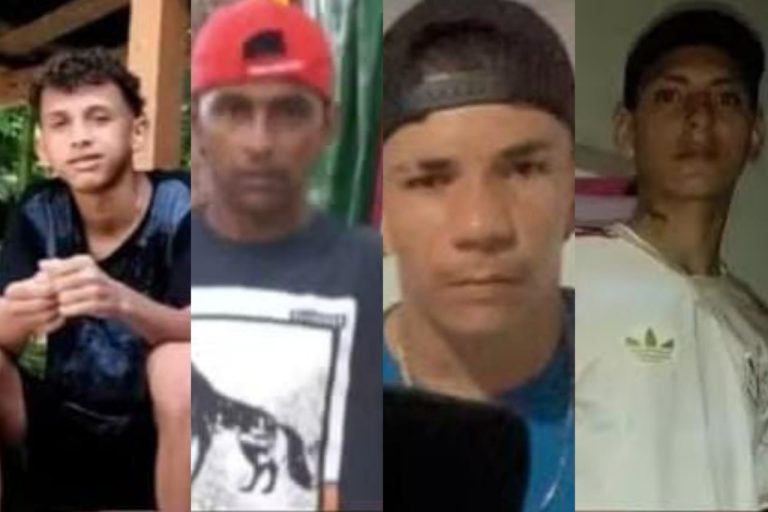 Polícia identifica os quatro homens encontrados mortos em área de