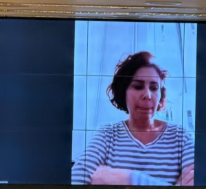 Presa na Itália, Zambelli participa por videoconferência de sessão que