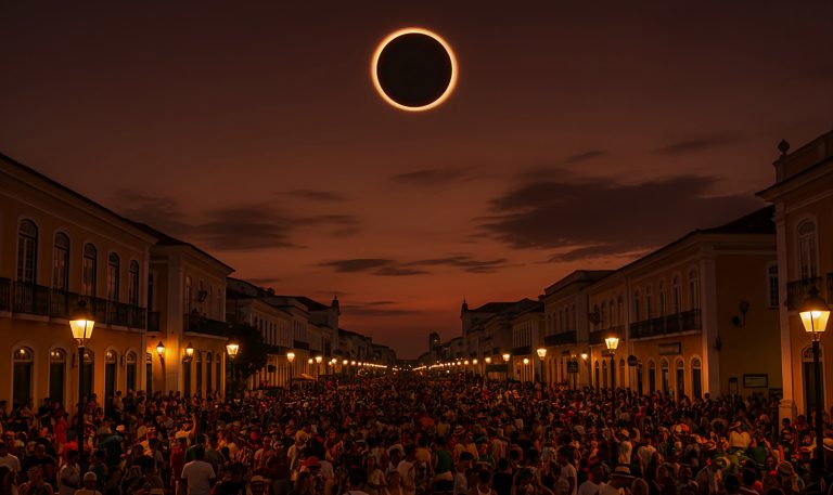 Próximos eclipses solares: um “Anel de Fogo” brilha no Carnaval