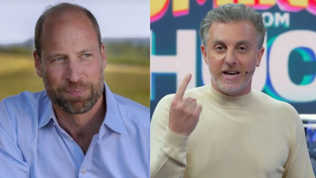 Realeza na Globo? Príncipe William chega ao Brasil e Luciano