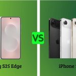 Samsung Galaxy S25 Edge x Apple iPhone 17 Air: qual
