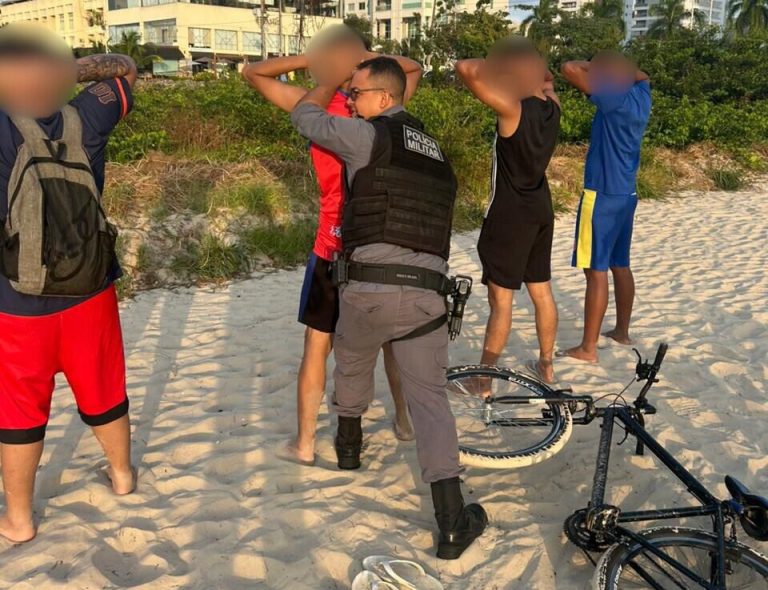 Seis suspeitos são presos por envolvimento em assaltos na orla