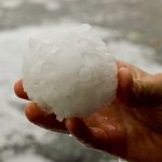 Tempestade de granizo no Canadá deixa marca visível do espaço