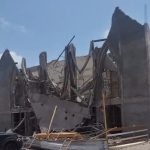 Teto da Igreja de Nossa Senhora do Perpétuo Socorro desaba