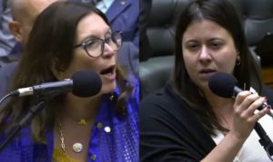 'Vai lavar sua boca imunda': Bia Kicis e Sâmia Bomfim
