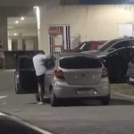 Vídeo: homem é flagrado agredindo sua companheira dentro de carro