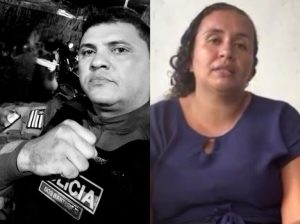 Viúva de policial assassinado enfrenta dificuldades enquanto prefeito acusado responde