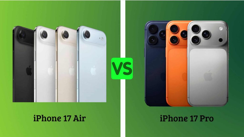 iPhone 17 Pro ou iPhone Air? Veja qual comprar