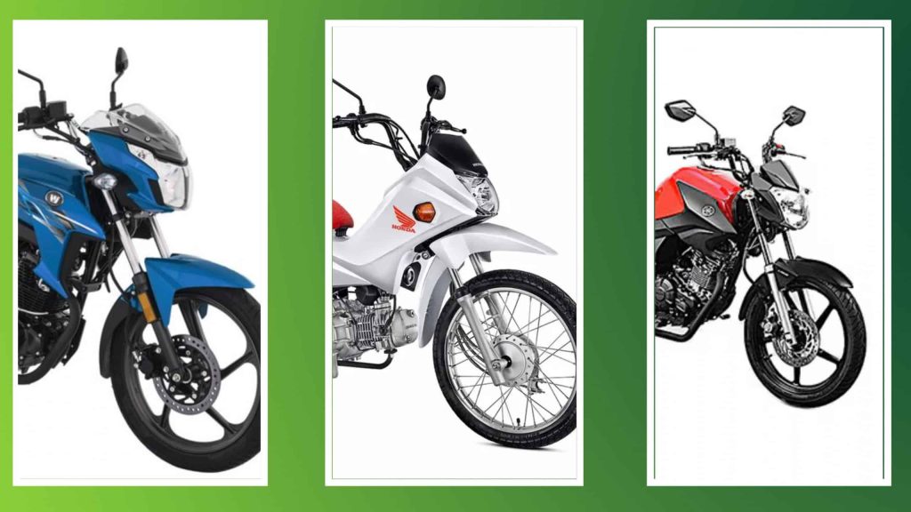 8 motos usadas por até R$ 11 mil para dirigir