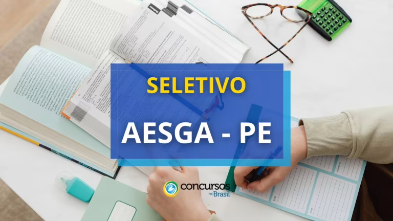 AESGA PE divulga edital de processo seletivo para professores