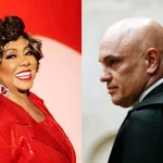 Alcione dedica show em Brasília ao ministro Alexandre de Moraes