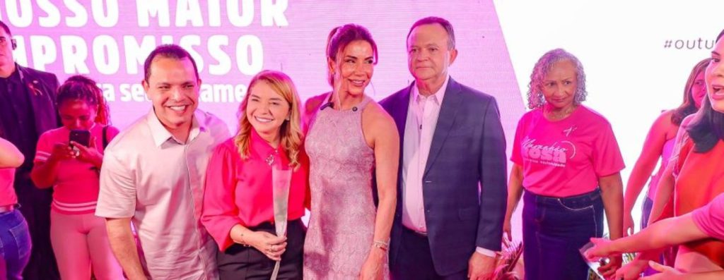 Alema no Outubro Rosa: Iracema Vale participa da abertura da