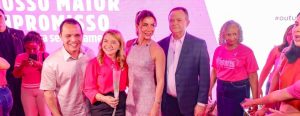 Alema no Outubro Rosa: Iracema Vale participa da abertura da