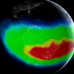 Anomalia no campo magnético da Terra cresce e enfraquece