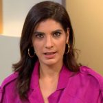 Ao vivo na Globo, Andréia Sadi fica sem reação ao