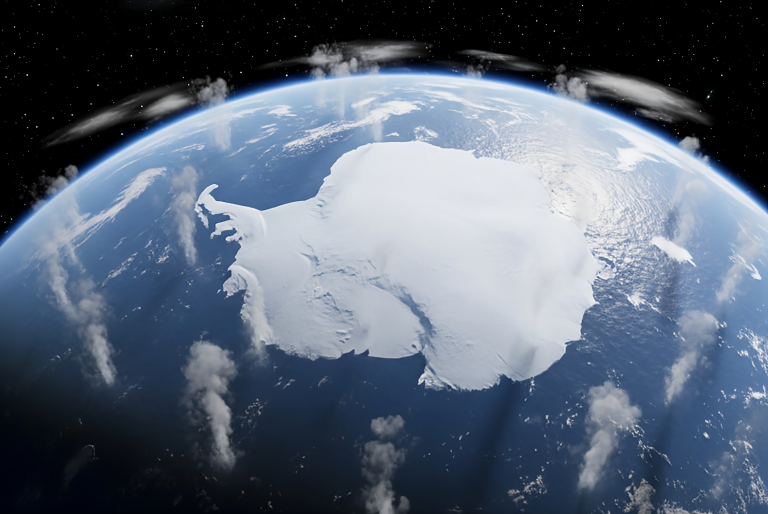 “Arroto” do oceano Antártico pode gerar aquecimento mesmo com resfriamento